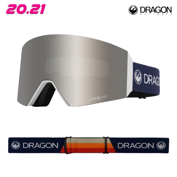 2021 DRAGON RVXOTG CAMPER / LLSILION+LLYELLOWAF (드래곤 알브이엑스 오티지 캠퍼 스키/보드 고글)20FWSNA-20042