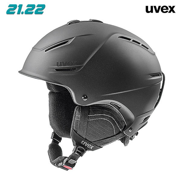 2122 UVEX p1us 2.0 - black met mat(우벡스 플러스 2.0 스키/보드 헬멧)