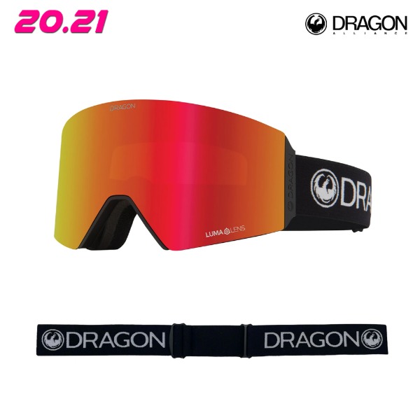 2021 DRAGON RVXOTG COMP /LLREDION+LLROSEAF (드래곤 알브이엑스 오티지 콤프 스키/보드 고글)20FWSNA-20039
