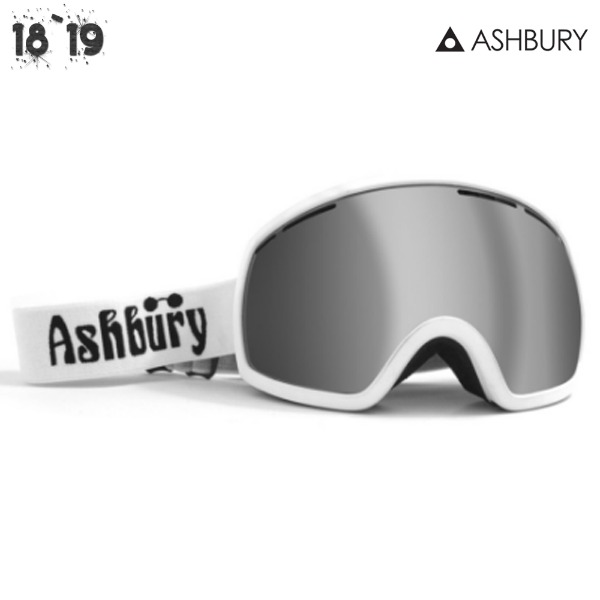 1819 ASHBURY BULLET - WHITE (애쉬버리 불렛 스키/보드 고글+보너스렌즈)