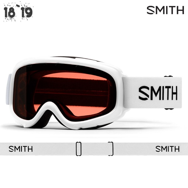 1819 SMITH GAMBLER - WHITE/RC36 (스미스 갬블러 주니어 스키/보드 고글)