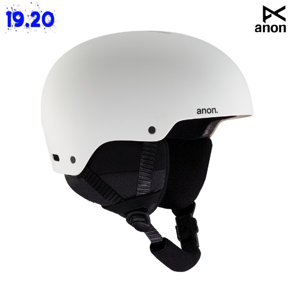 1920 ANON RIME 3 Asian Fit Kids&#039; Helmet - WHITE (아논 라임3 주니어아동 스키/스노우보드 헬멧)