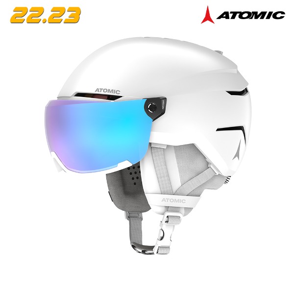 2223 ATOMIC SAVOR VISOR STEREO - WHITE HEATHER ( 아토믹 세이버 바이저 스테레오 화이트 헬멧) AN5005714