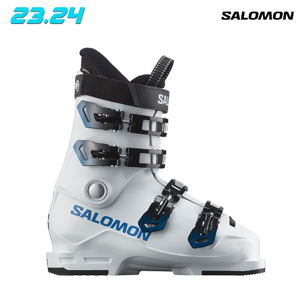 2324 SALOMON S/MAX 60T L SKI BOOTS - White/Race Blue/Process Blue (살로몬 에스 맥스 60T L 스키 주니어 부츠) L47051600