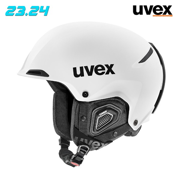 2324 UVEX JAKK+ IAS - WHITE MATT (우벡스 자크 + IAS 스키/보드 헬멧)