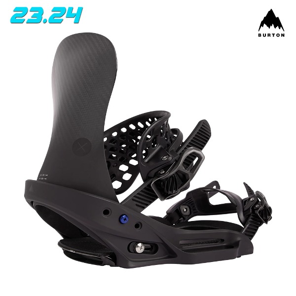 2324 BURTON Men&#039;s X EST® Snowboard Bindings Black(버튼 엑스 이에스티 스노우보드 바인딩 블랙)