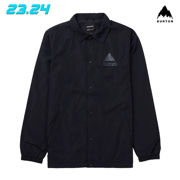 2324 Burton Men&#039;s Burton Coaches Jacket True Black(버튼 코치 스노우보드복 자켓 트루 블랙)