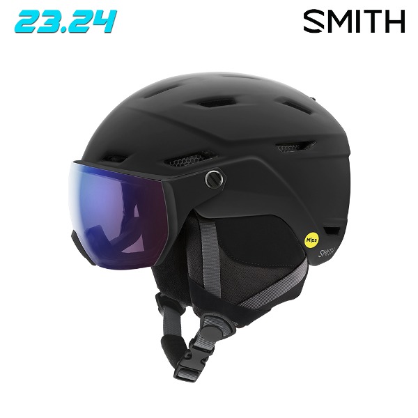 2324 SMITH SURVEY MIPS HELMET  - MATTE BLACK ( 스미스 서베이 밉스 스키 보드 바이저 헬멧 )