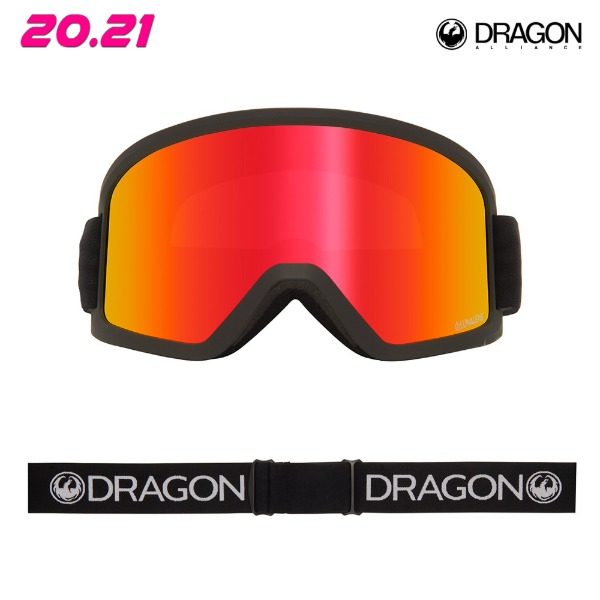 2021 DRAGON DX3OTG BLACK / LLREDIONAF (드래곤 디엑스3 오티지 스키/보드 고글) 20FWSNA-19094
